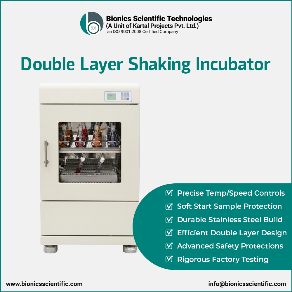 Double Layer Shaking Incubator