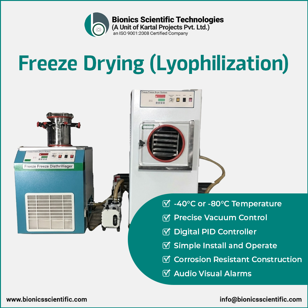 Freeze Dryer - Lyophilizer