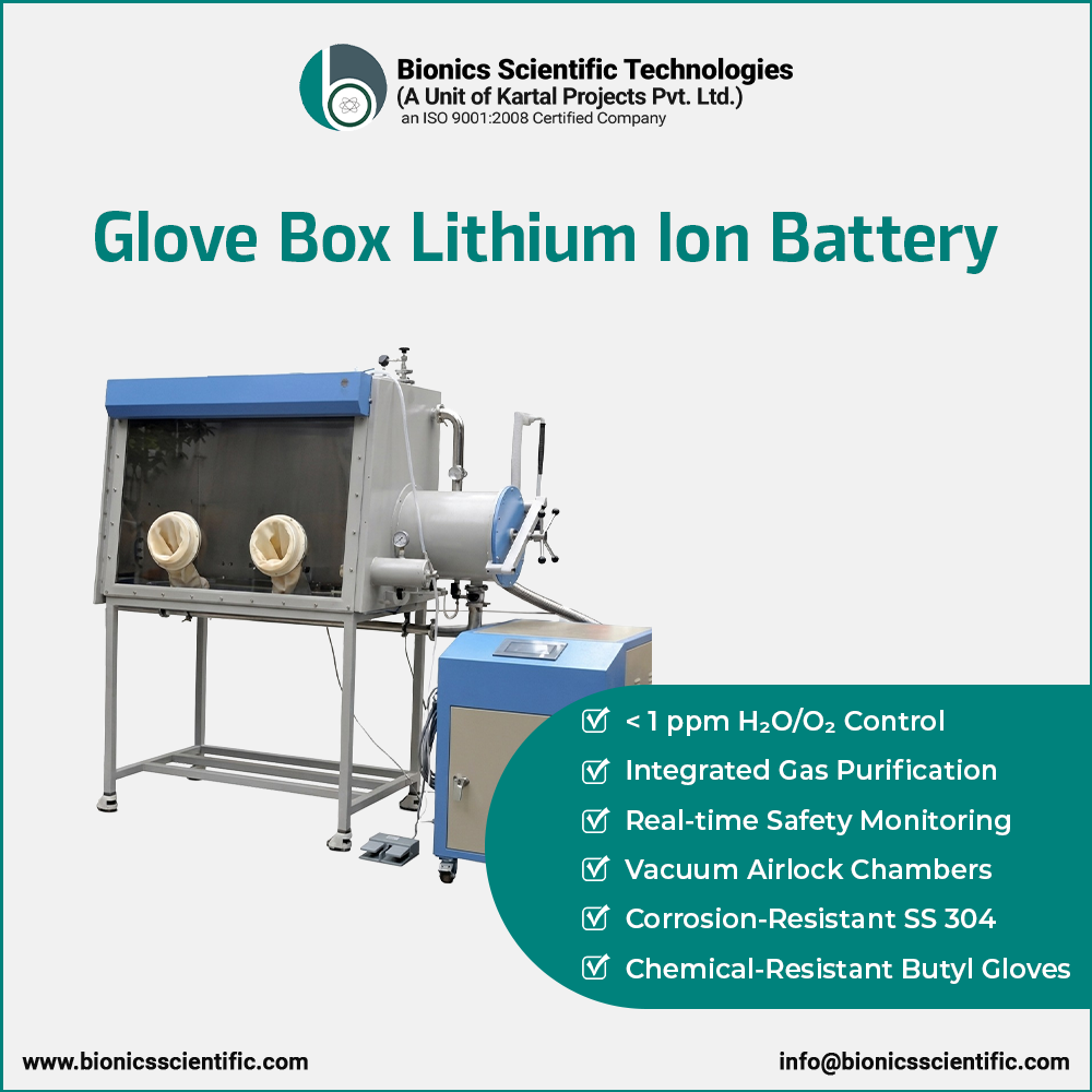 Glove Box Lithium Ion Battery