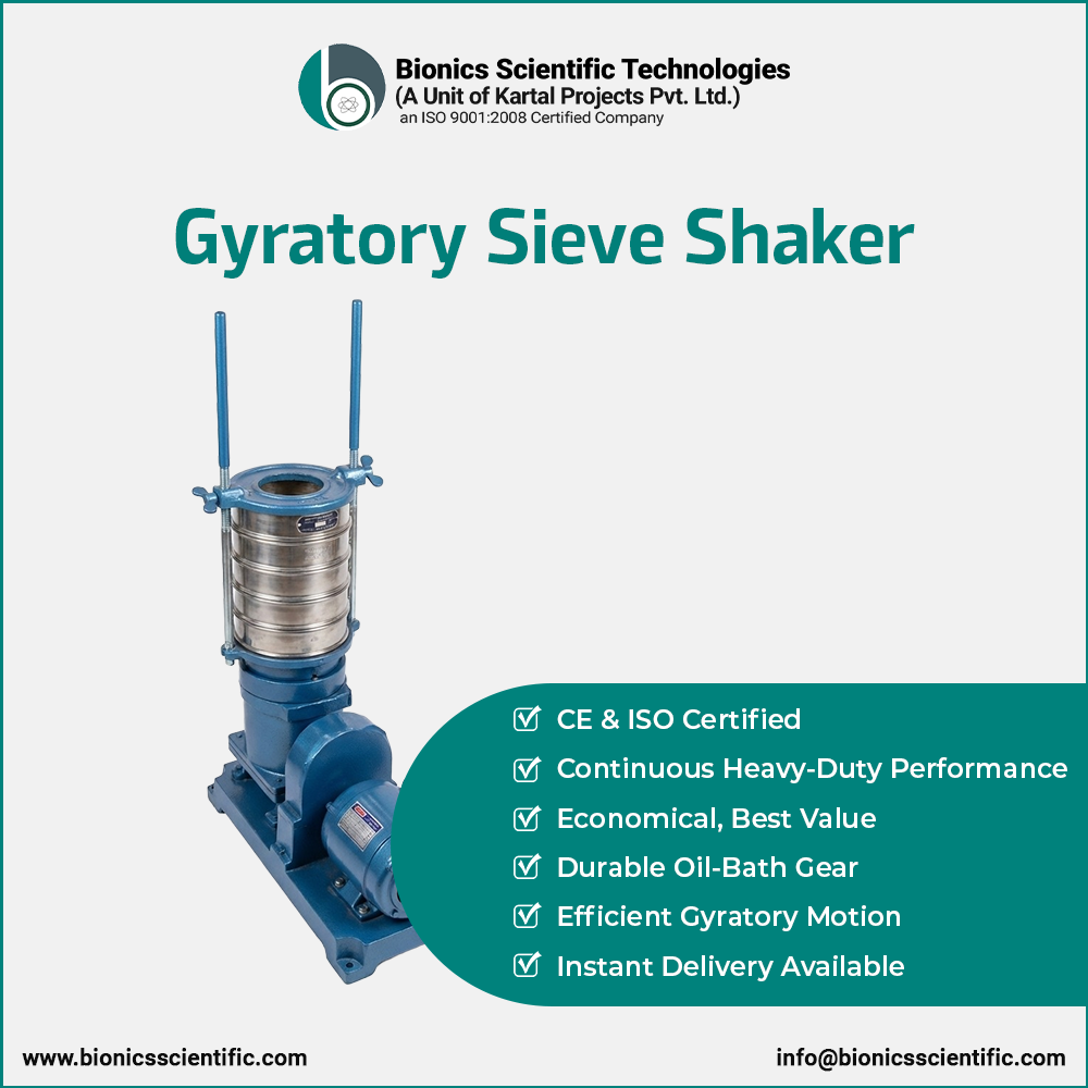 Gyratory Sieve Shaker