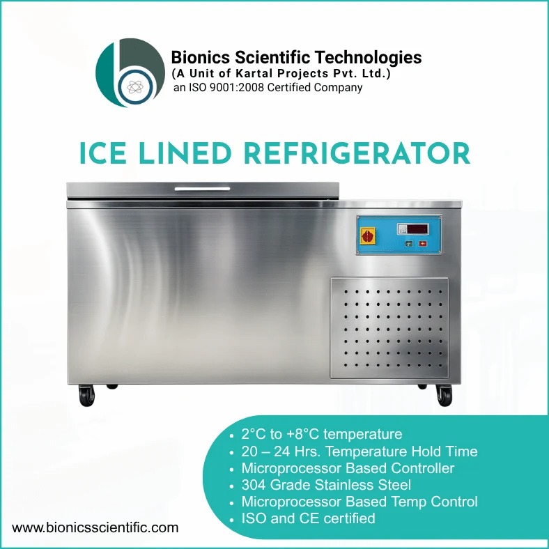 Ice Lined Refrigerator for vaccine storage