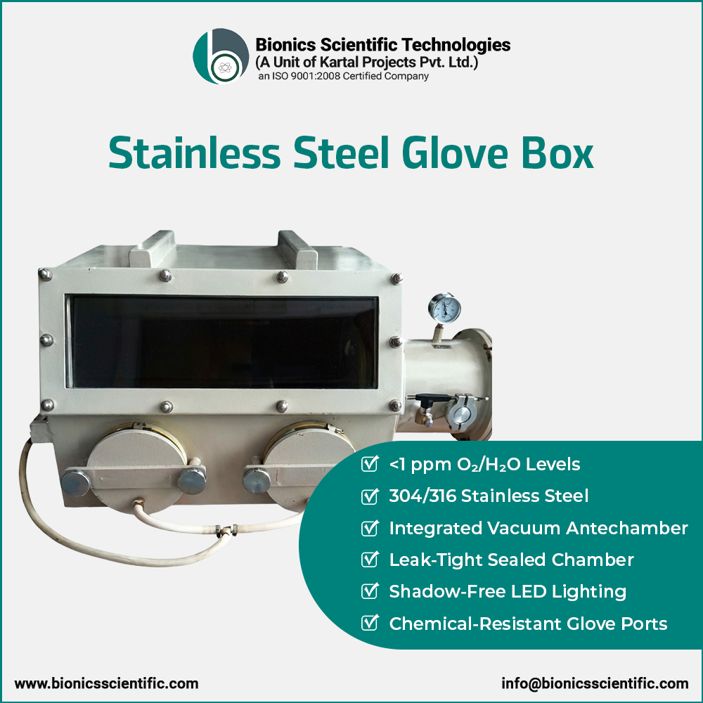 Stainless Steel Glove Box