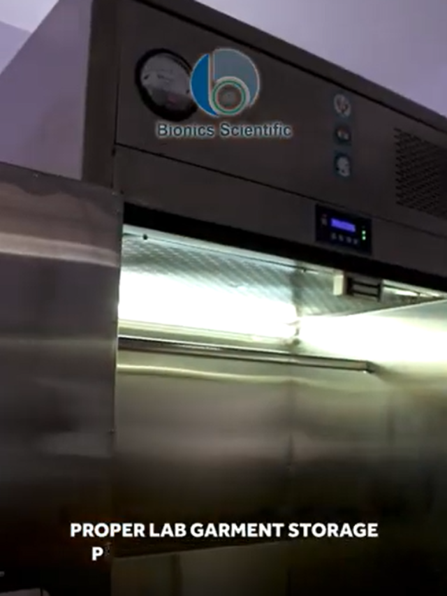 image Lab Garment Storage Cabinet for Cleanrooms