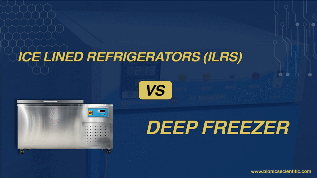 ice lined refrigerator vs deep freezer