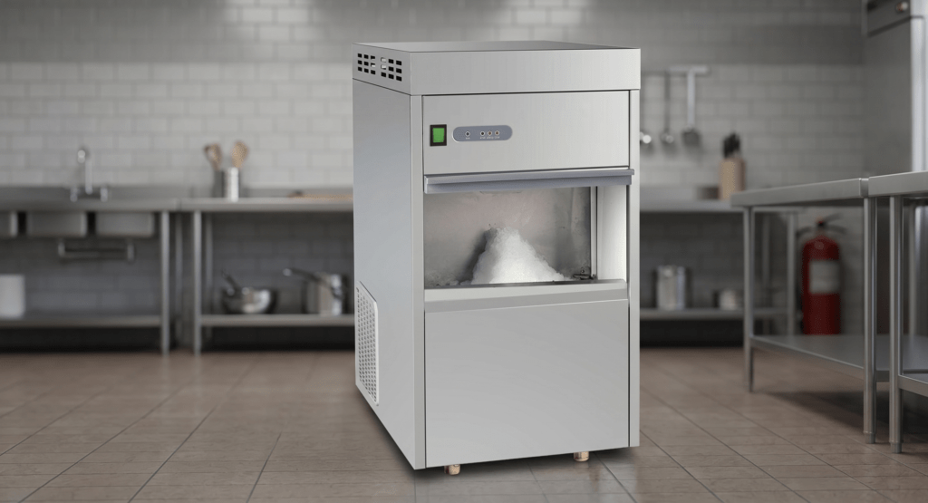 Industrial Flake Ice Machine for Laboratory and Food Processing Use