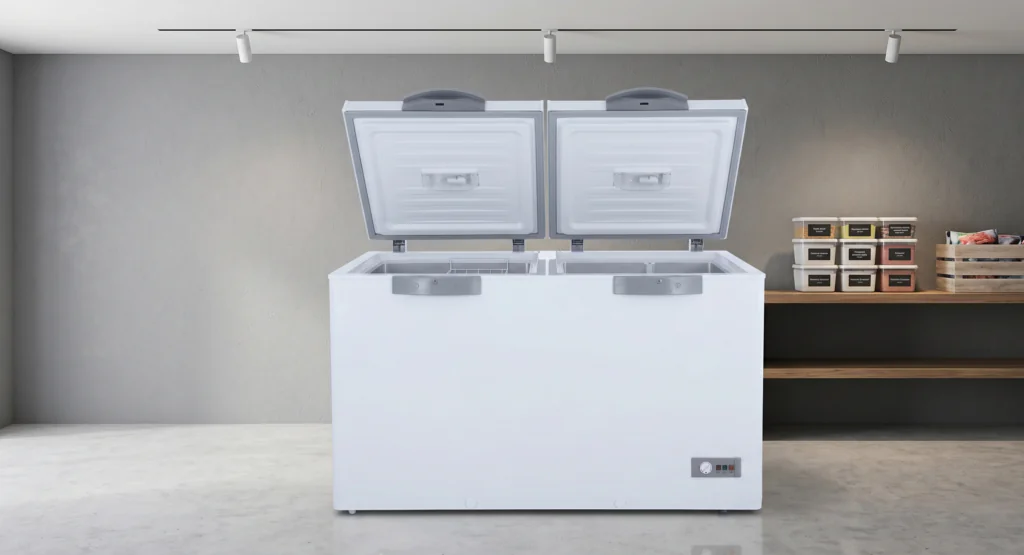 Commercial Deep Freezer 2 commercial deep freezer for laboratory storage