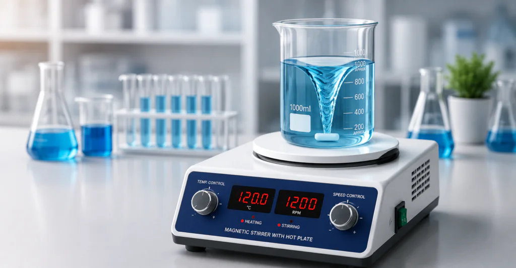magnetic stirrer with hot plate price in india
