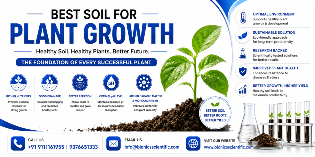 Soil for Best Plant Growth: Everything you need to know for healthy plants and scientific experiments 2 best soil for plant growth