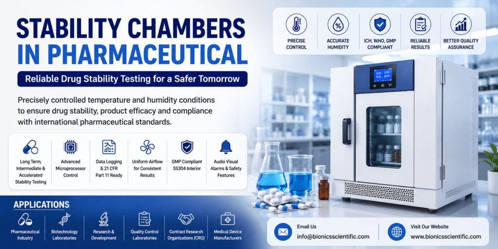Stability Chambers in Pharmaceutical for Reliable Drug Stability Testing 2 stability chambers in pharmaceutical