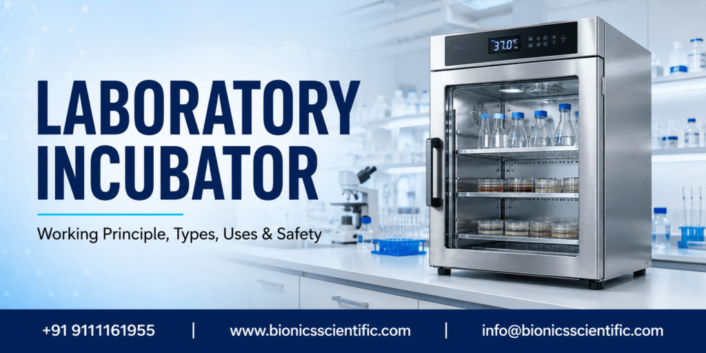 Laboratory Incubator: Working Principle, Types, Uses and Safety 2 laboratory incubator