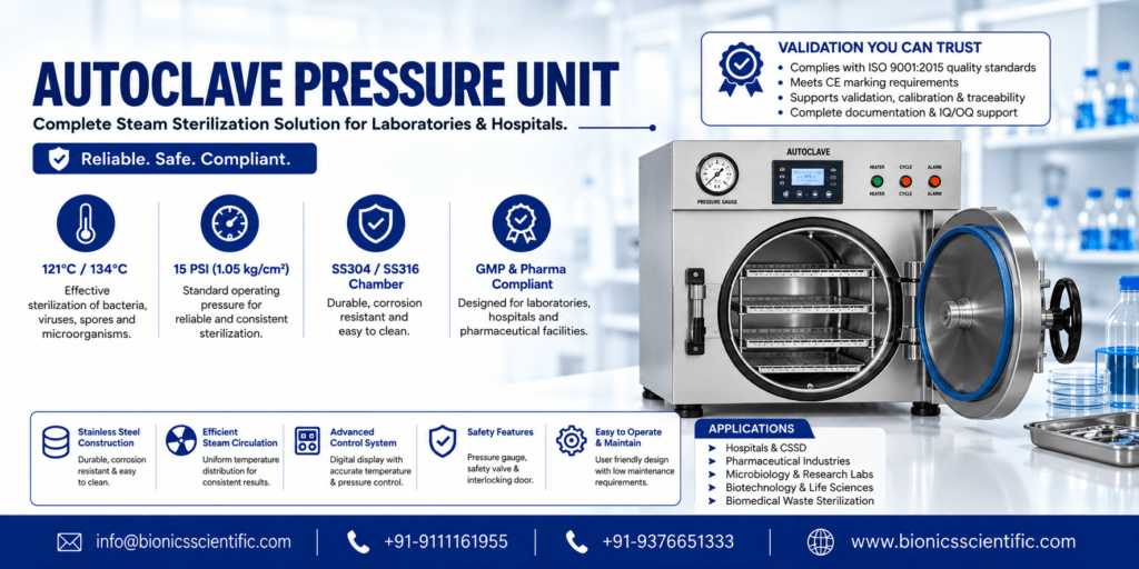 Autoclave Pressure Unit: Complete Guide to Steam Sterilization 2 autoclave pressure unit