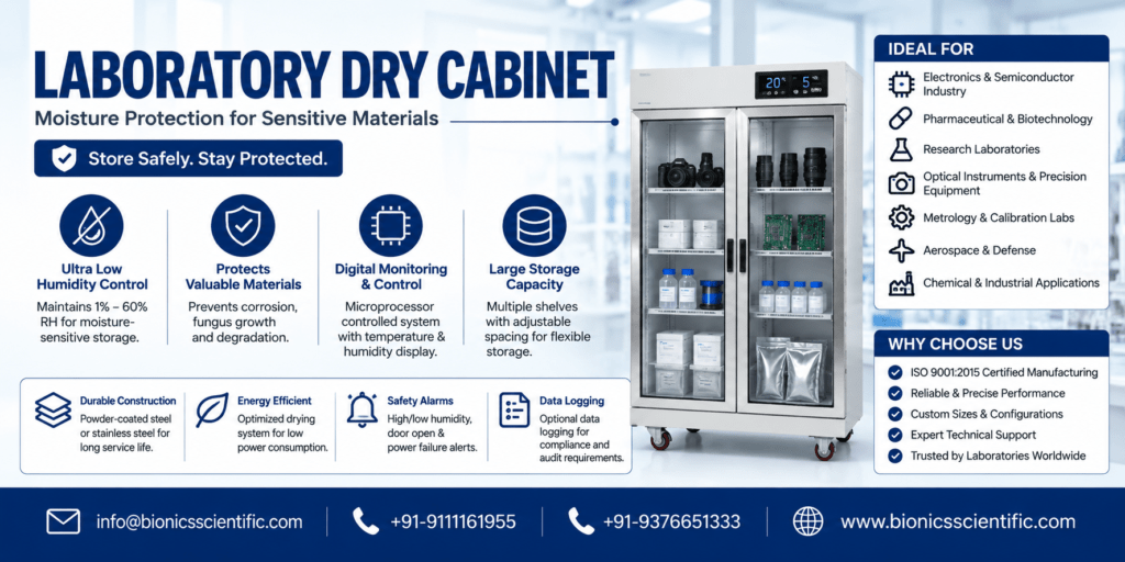 Dry Cabinet Buying Guide 2 Dry Cabinet for Humidity-Controlled Laboratory Storage