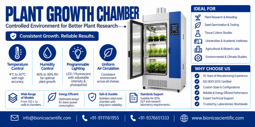 Plant Chamber: Buyer's Guide to Plant Growth Chambers from Bionics Scientific 2 plant chamber