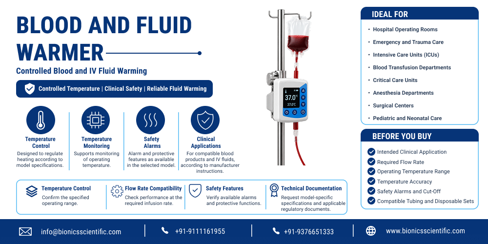 Blood and Fluid Warmer: A Practical Guide for Hospitals, Labs, and Buyers 2 blood and fluid warmer
