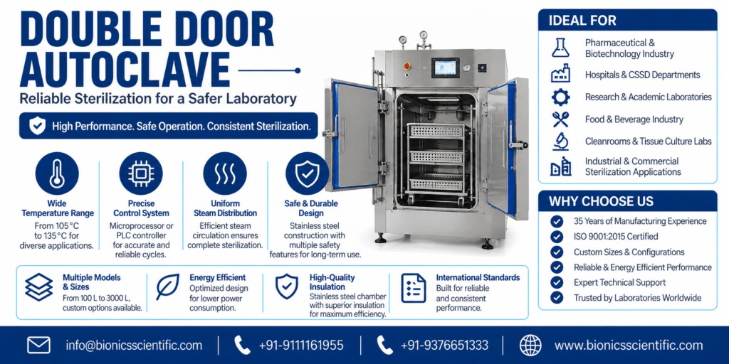 double door autoclave