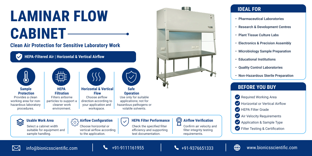 Laminar Flow Cabinet: How to Choose the Right One for Your Lab 2 laminar flow cabinet