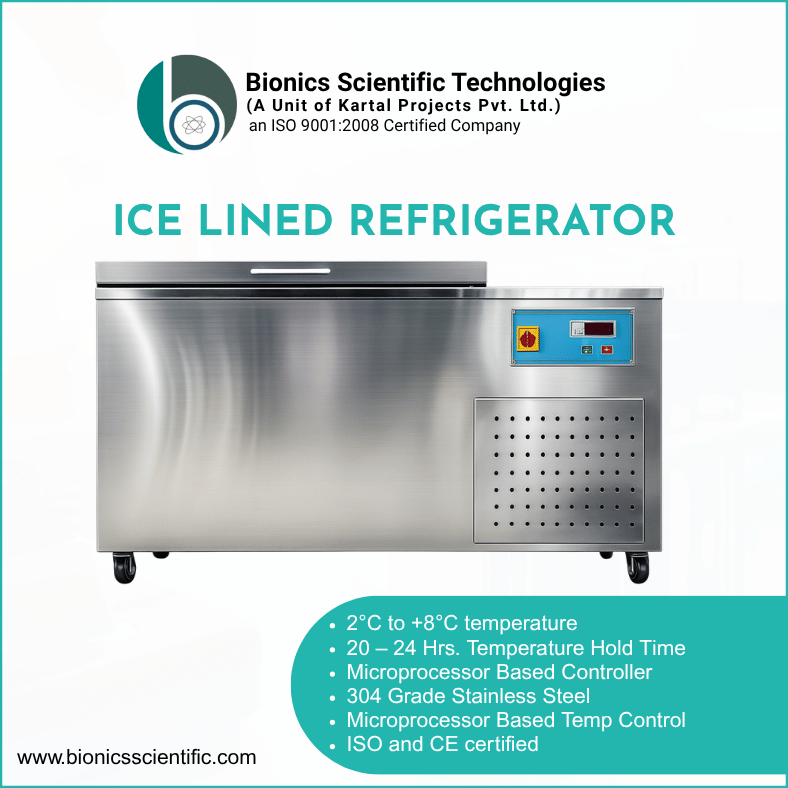 Ice Lined Refrigerator for vaccine storage