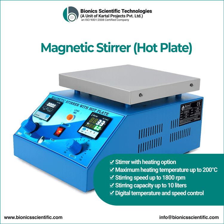 Magnetic Stirrer with Hot Plate India